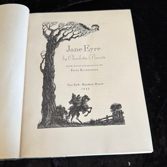 Jane Eyre & Wuthering Heights Box Set by Charlotte & Emily Brontë | 1943 - Picture 3 of 11